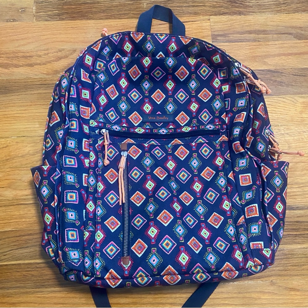 Vera Bradley Mini Medallions Laptop Backpack